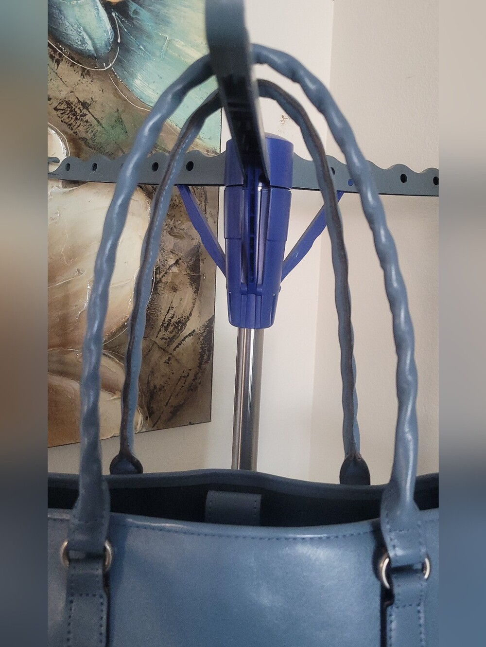 Patricia Nash Adeline tote bag in Safflower Blue - Picture 7 of 16
